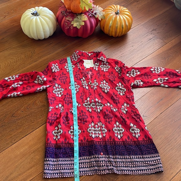 ✨💚 10 for $20 Maeve Aztec Blouse - Picture 4 of 6